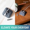 image:imageSmartish Magnetic Cord Holder  Cable Wrangler Organizer with Magnet Clips for Charger Management on Desktop Nightstand for USBC  Lightning  Lightly Toasted BeigeBlue Jeanie