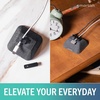 image:imageSmartish Magnetic Cord Holder  Cable Wrangler Organizer with Magnet Clips for Charger Management on Desktop Nightstand for USBC  Lightning  Lightly Toasted BeigeNo 2 Pencil Gray