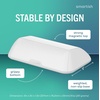 image:imageSmartish Magnetic Cord Holder  Cable Wrangler Organizer with Magnet Clips for Charger Management on Desktop Nightstand for USBC  Lightning  Lightly Toasted BeigeSnow Day White