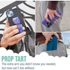 image:imageSmartish Phone Grip Loop  Prop Tart  Pop Out Finger Strap and Holder with Kick Stand Compatible with All iPhone and Android Phones  Secret MenuBlack Tie Affair