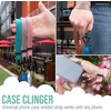 image:imageSmartish Phone Wristlet  Case Clinger  Universal iPhone Holder with Detachable Wrist Strap Loop with Phone Insert Unisex Gift for All Phone Cases iPhone Galaxy Pixel  Mauve It or Lose ItBlack Tie Affair