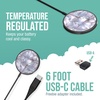 image:imageSmartish Wireless Charger Compatible with MagSafe for iPhone 15 Charge Dinghy  75W Fast Charging for iPhone 171615141312 SeriesAirPod 3 USBC and USBA Adapters Included  TropicalFreshly Baked