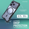 image:imageSmartish iPhone 15 Pro Max Protective Magnetic Case  Gripzilla Compatible with MagSafe Rugged Heavy Duty Grip Armor Cover wDrop Tested Protection for Apple iPhone 15 Pro Max  Black Tie AffairClearly Black