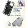 image:imageSmartish iPhone 15 Pro Max Protective Magnetic Case  Gripzilla Compatible with MagSafe Rugged Heavy Duty Grip Armor Cover wDrop Tested Protection for Apple iPhone 15 Pro Max  Black Tie AffairGray Area