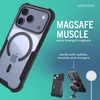 image:imageSmartish iPhone 15 Pro Max Protective Magnetic Case  Gripzilla Compatible with MagSafe Rugged Heavy Duty Grip Armor Cover wDrop Tested Protection for Apple iPhone 15 Pro Max  Black Tie AffairClearly Black