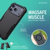 image:imageSmartish iPhone 15 Pro Max Protective Magnetic Case  Gripzilla Compatible with MagSafe Rugged Heavy Duty Grip Armor Cover wDrop Tested Protection for Apple iPhone 15 Pro Max  Black Tie AffairBlack Tie Affair