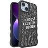 image:imageSmartish iPhone 15 Pro Max Protective Magnetic Case  Gripzilla Compatible with MagSafe Rugged Heavy Duty Grip Armor Cover wDrop Tested Protection for Apple iPhone 15 Pro Max  Black Tie AffairMore Prints