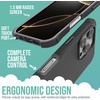 image:imageSmartish iPhone 15 Pro Max Protective Magnetic Case  Gripzilla Compatible with MagSafe Rugged Heavy Duty Grip Armor Cover wDrop Tested Protection for Apple iPhone 15 Pro Max  Black Tie AffairBlack Tie Affair