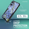 image:imageSmartish iPhone 15 Pro Max Protective Magnetic Case  Gripzilla Compatible with MagSafe Rugged Heavy Duty Grip Armor Cover wDrop Tested Protection for Apple iPhone 15 Pro Max  Black Tie AffairBlue Blossoms