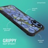 image:imageSmartish iPhone 15 Pro Max Protective Magnetic Case  Gripzilla Compatible with MagSafe Rugged Heavy Duty Grip Armor Cover wDrop Tested Protection for Apple iPhone 15 Pro Max  Black Tie AffairBlue Blossoms