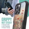 image:imageSmartish iPhone 15 Pro Max Protective Magnetic Case  Gripzilla Compatible with MagSafe Rugged Heavy Duty Grip Armor Cover wDrop Tested Protection for Apple iPhone 15 Pro Max  Black Tie AffairWildflower Fields