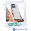 image:imageSmartish iPhone 15 Pro Max Protective Magnetic Case  Gripzilla Compatible with MagSafe Rugged Heavy Duty Grip Armor Cover wDrop Tested Protection for Apple iPhone 15 Pro Max  Black Tie AffairGray Area