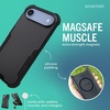 image:imageSmartish iPhone 15 Pro Max Protective Magnetic Case  Gripzilla Compatible with MagSafe Rugged Heavy Duty Grip Armor Cover wDrop Tested Protection for Apple iPhone 15 Pro Max  Black Tie AffairMore Prints