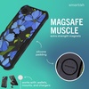 image:imageSmartish iPhone 15 Pro Max Protective Magnetic Case  Gripzilla Compatible with MagSafe Rugged Heavy Duty Grip Armor Cover wDrop Tested Protection for Apple iPhone 15 Pro Max  Black Tie AffairBlue Blossoms