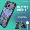image:imageSmartish iPhone 15 Pro Max Protective Magnetic Case  Gripzilla Compatible with MagSafe Rugged Heavy Duty Grip Armor Cover wDrop Tested Protection for Apple iPhone 15 Pro Max  Black Tie AffairBlue Blossoms