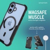 image:imageSmartish iPhone 15 Pro Max Protective Magnetic Case  Gripzilla Compatible with MagSafe Rugged Heavy Duty Grip Armor Cover wDrop Tested Protection for Apple iPhone 15 Pro Max  Black Tie AffairClearly Black