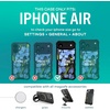 image:imageSmartish iPhone 15 Pro Max Protective Magnetic Case  Gripzilla Compatible with MagSafe Rugged Heavy Duty Grip Armor Cover wDrop Tested Protection for Apple iPhone 15 Pro Max  Black Tie AffairBlue Blossoms