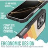 image:imageSmartish iPhone 15 Pro Max Protective Magnetic Case  Gripzilla Compatible with MagSafe Rugged Heavy Duty Grip Armor Cover wDrop Tested Protection for Apple iPhone 15 Pro Max  Black Tie AffairStriped Up