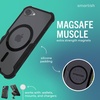 image:imageSmartish iPhone 15 Pro Max Protective Magnetic Case  Gripzilla Compatible with MagSafe Rugged Heavy Duty Grip Armor Cover wDrop Tested Protection for Apple iPhone 15 Pro Max  Black Tie AffairClearly Black