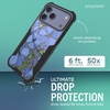image:imageSmartish iPhone 15 Pro Max Protective Magnetic Case  Gripzilla Compatible with MagSafe Rugged Heavy Duty Grip Armor Cover wDrop Tested Protection for Apple iPhone 15 Pro Max  Black Tie AffairBlue Blossoms