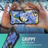 image:imageSmartish iPhone 15 Pro Max Protective Magnetic Case  Gripzilla Compatible with MagSafe Rugged Heavy Duty Grip Armor Cover wDrop Tested Protection for Apple iPhone 15 Pro Max  Black Tie AffairBlue Blossoms