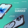 image:imageSmartish iPhone 15 Pro Max Protective Magnetic Case  Gripzilla Compatible with MagSafe Rugged Heavy Duty Grip Armor Cover wDrop Tested Protection for Apple iPhone 15 Pro Max  Black Tie AffairClearly Black