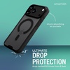image:imageSmartish iPhone 15 Pro Wallet Case with Crossbody Lanyard Strap  Wallet Slayer Vol 1  Slim  Protective Credit Card Holder with Universal Detachable Shoulder Neck Strap  Black Tie AffairMagSafe Clear Case