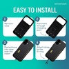 image:imageSmartish iPhone 15 Pro Wallet Case with Crossbody Lanyard Strap  Wallet Slayer Vol 1  Slim  Protective Credit Card Holder with Universal Detachable Shoulder Neck Strap  Black Tie AffairWallet Case
