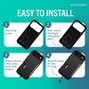 image:imageSmartish iPhone 15 Pro Wallet Case with Crossbody Lanyard Strap  Wallet Slayer Vol 1  Slim  Protective Credit Card Holder with Universal Detachable Shoulder Neck Strap  Black Tie AffairWallet Case