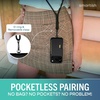 image:imageSmartish iPhone 15 Pro Wallet Case with Crossbody Lanyard Strap  Wallet Slayer Vol 1  Slim  Protective Credit Card Holder with Universal Detachable Shoulder Neck Strap  Black Tie AffairWallet Case