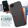 image:imageSmartish iPhone 15 Pro Wallet Case with Crossbody Lanyard Strap  Wallet Slayer Vol 1  Slim  Protective Credit Card Holder with Universal Detachable Shoulder Neck Strap  Black Tie AffairWallet Case