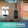 image:imageSmartish iPhone 15 Pro Wallet Case with Crossbody Lanyard Strap  Wallet Slayer Vol 1  Slim  Protective Credit Card Holder with Universal Detachable Shoulder Neck Strap  Black Tie AffairMagSafe Case