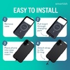 image:imageSmartish iPhone 15 Pro Wallet Case with Crossbody Lanyard Strap  Wallet Slayer Vol 1  Slim  Protective Credit Card Holder with Universal Detachable Shoulder Neck Strap  Black Tie AffairMagSafe Case