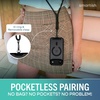 image:imageSmartish iPhone 15 Pro Wallet Case with Crossbody Lanyard Strap  Wallet Slayer Vol 1  Slim  Protective Credit Card Holder with Universal Detachable Shoulder Neck Strap  Black Tie AffairMagSafe Clear Case