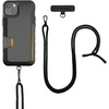 image:imageSmartish iPhone 15 Pro Wallet Case with Crossbody Lanyard Strap  Wallet Slayer Vol 1  Slim  Protective Credit Card Holder with Universal Detachable Shoulder Neck Strap  Black Tie AffairWallet Case