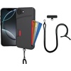 image:imageSmartish iPhone 15 Pro Wallet Case with Crossbody Lanyard Strap  Wallet Slayer Vol 1  Slim  Protective Credit Card Holder with Universal Detachable Shoulder Neck Strap  Black Tie AffairWallet Case