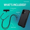image:imageSmartish iPhone 15 Pro Wallet Case with Crossbody Lanyard Strap  Wallet Slayer Vol 1  Slim  Protective Credit Card Holder with Universal Detachable Shoulder Neck Strap  Black Tie AffairMagSafe Armor Case