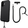 image:imageSmartish iPhone 15 Pro Wallet Case with Crossbody Lanyard Strap  Wallet Slayer Vol 1  Slim  Protective Credit Card Holder with Universal Detachable Shoulder Neck Strap  Black Tie AffairMagSafe Case