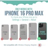 image:imageSmartish iPhone 15 Pro Wallet Case with Crossbody Lanyard Strap  Wallet Slayer Vol 1  Slim  Protective Credit Card Holder with Universal Detachable Shoulder Neck Strap  Black Tie AffairWallet Case