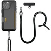 image:imageSmartish iPhone 15 Pro Wallet Case with Crossbody Lanyard Strap  Wallet Slayer Vol 1  Slim  Protective Credit Card Holder with Universal Detachable Shoulder Neck Strap  Black Tie AffairWallet Case