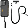 image:imageSmartish iPhone 15 Pro Wallet Case with Crossbody Lanyard Strap  Wallet Slayer Vol 1  Slim  Protective Credit Card Holder with Universal Detachable Shoulder Neck Strap  Black Tie AffairWallet Case
