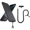 image:imageSmartish iPhone 15 Pro Wallet Case with Crossbody Lanyard Strap  Wallet Slayer Vol 1  Slim  Protective Credit Card Holder with Universal Detachable Shoulder Neck Strap  Black Tie AffairMagSafe Case