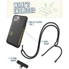 image:imageSmartish iPhone 15 Pro Wallet Case with Crossbody Lanyard Strap  Wallet Slayer Vol 1  Slim  Protective Credit Card Holder with Universal Detachable Shoulder Neck Strap  Black Tie AffairWallet Case