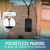 image:imageSmartish iPhone 15 Pro Wallet Case with Crossbody Lanyard Strap  Wallet Slayer Vol 1  Slim  Protective Credit Card Holder with Universal Detachable Shoulder Neck Strap  Black Tie AffairMagSafe Armor Case