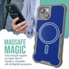 image:imageSmartish iPhone 15 Protective Magnetic Case  Gripzilla Compatible with MagSafe Rugged  Tough Heavy Duty Grip Armored Slim Cover wDrop Tested Protection for Apple iPhone 15  Blueberry Bandit