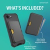 image:imageSmartish iPhone 16 Plus Magnetic Case with MagSafe Wallet  Gripmunk  Magsafe Compatible Thin Grip Cover  Detachable Magnetic Credit Card Holder  Black Tie AffairMagSafe Armor Case