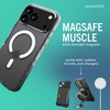 image:imageSmartish iPhone 16 Plus Magnetic Case with MagSafe Wallet  Gripmunk  Magsafe Compatible Thin Grip Cover  Detachable Magnetic Credit Card Holder  Black Tie AffairMagSafe Clear Case