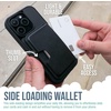 image:imageSmartish iPhone 16 Plus Magnetic Case with MagSafe Wallet  Gripmunk  Magsafe Compatible Thin Grip Cover  Detachable Magnetic Credit Card Holder  Black Tie AffairMagSafe Case