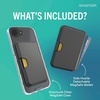 image:imageSmartish iPhone 16 Plus Magnetic Case with MagSafe Wallet  Gripmunk  Magsafe Compatible Thin Grip Cover  Detachable Magnetic Credit Card Holder  Black Tie AffairMagSafe Clear Case