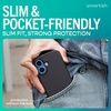 image:imageSmartish iPhone 17 MagSafe Case  Gripmunk Magnetic Slim Case Lightweight  Protective Thin Grip Cover with Microfiber Lining for Apple iPhone 17  Custom PrintBlack Tie Affair MagSafe